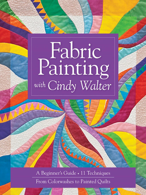 Title details for Fabric Painting with Cindy Walter by Cindy Walter - Wait list